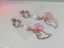 一点物イヤリング